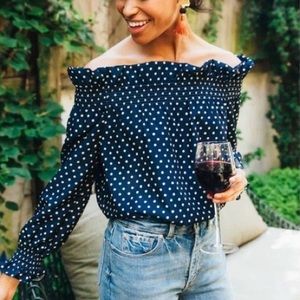 NWT Tuckernuck Marguerite Top